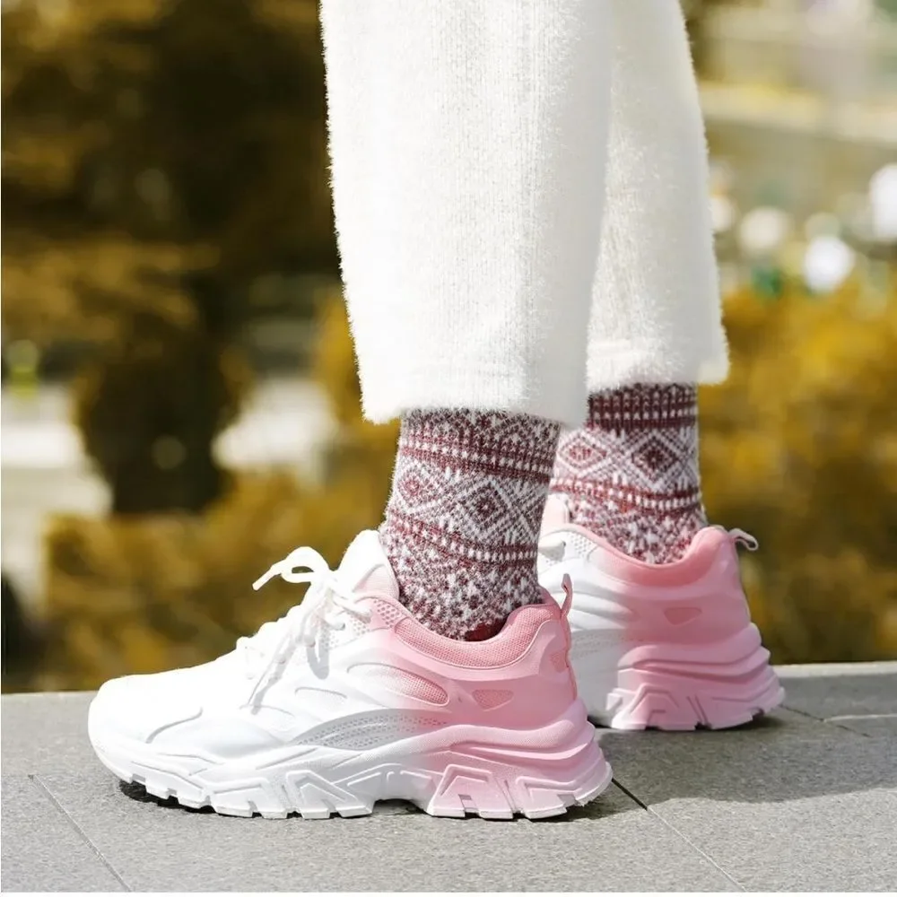 Warm wool winter socks